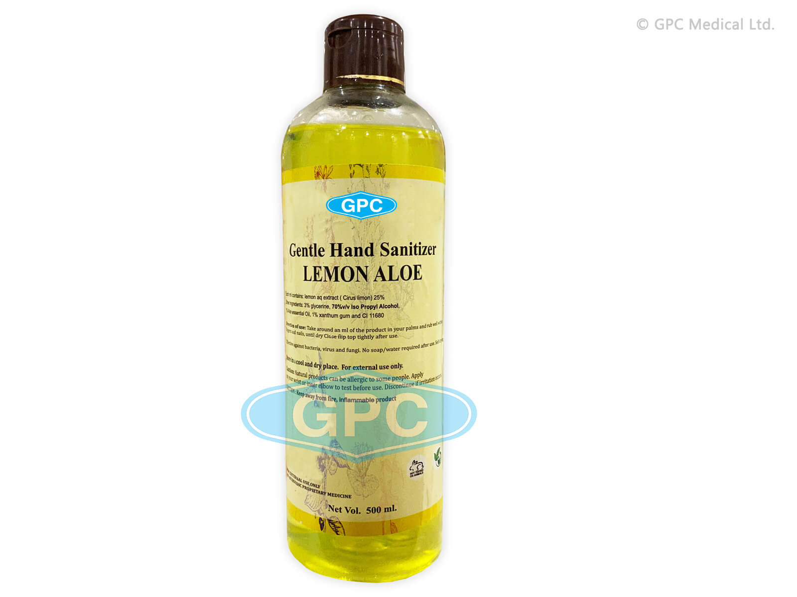  Hand Sanitizer (LEMON ALOE 500ml)